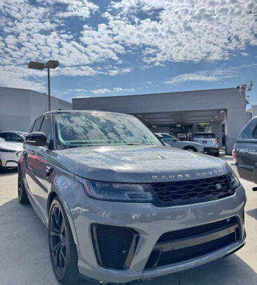 2022 LAND ROVER RANGE ROVER SPORT SVR